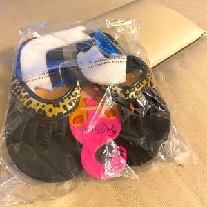 Leopard pedi couture sandals